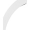 Ekena Millwork 5 1/2-in. W x 16-in. D x 20-in. H Thorton Architectural Grade PVC Knee Brace BRCP055X16X20THR - alternate 2